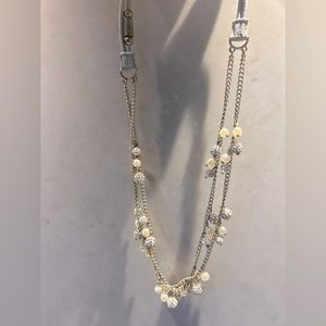 Pearl and Rhinestone Decorative Hairband